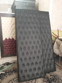 در لمسه روکش چرم آگوستیک درب عایق صدا